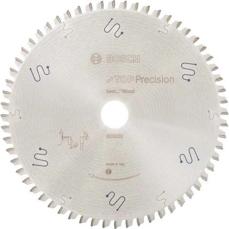 Bosch 2 608 642 103 - Hoja de sierra circular Top Precision Best for Wood - 305 x 30 x 2,3 mm, 72 (pack de 1)