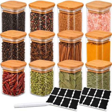 Glas-Küchenbehälter 210 ml, 12er-Set [BS101] (1/5)