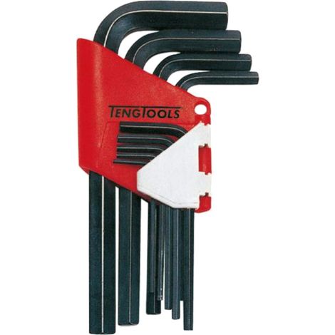 Teng 1479MMR Hexagon Key Set, 9 Piece (1.5-10mm) TEN1479MMR
