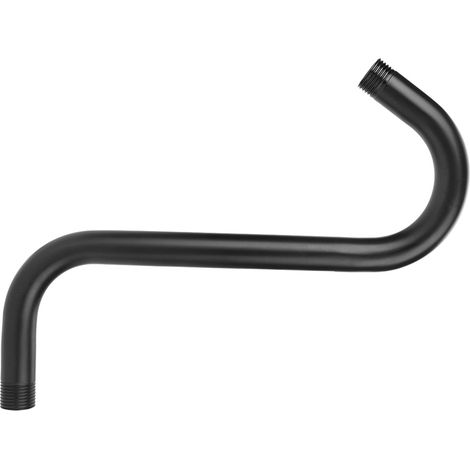 Duscharm Verlängerungsarm S aus Edelstahl 201 Schwarzer Verlängerungs-Duscharm 8 Zoll G1/2" Duschset (1/5)