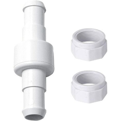 Nettoyeur de piscine - Assemblage de connecteur avec Polaris 280, 380, 180 Nettoyeur de piscine Tuyau pivotant D20 et écrou de tuyau D15 et connecteur de tuyau pivotant (1/5)