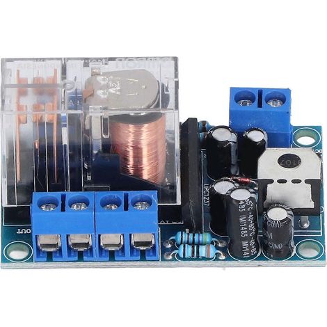 Lautsprecherschutzplatine mit Verzögerung für DIY-Audiosystem, 2.0-Kanal, UPC1237, AC/DC 12–24 V