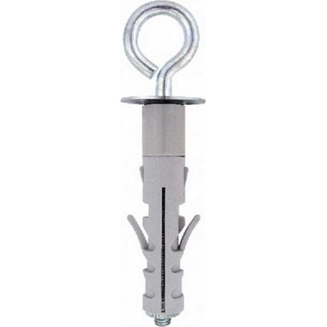 Tasselli Prolungati In Nylon 9 x 50 mm Con occhiolo Chiuso Tecfi 100 Pz