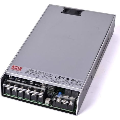 Alimentatore Switching 504W Serie RSP 24Vdc 21A 3 Uscite RSP-500-24 MEAN WELL