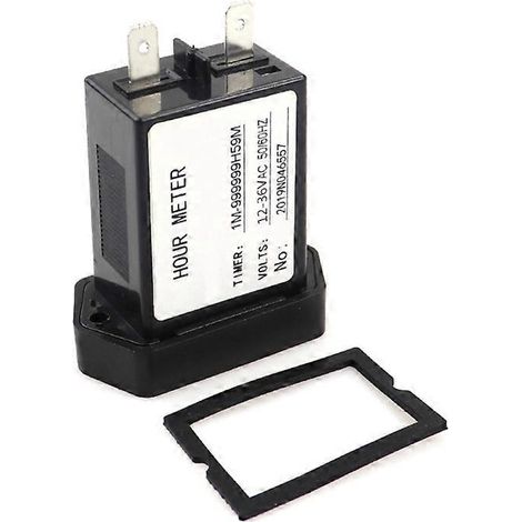 Industrieller Betriebsstundenzähler für Erdbewegungsmaschinen und Generatoren, 12 bis 36 V, Echtzeitaufzeichnung und -überwachung.