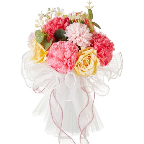 Hochwertige künstliche Blumen für Brautsträuße, Hochzeitsfotos, Schleierverpackung, Valentinstagsgeschenk für Ihre Freundin (5889) (1/2)