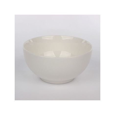 Ciotola da insalata in porcellana color crema Bella Ecru di Altom Design, 14 cm