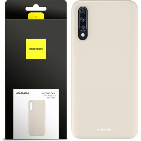 Robuste und stabile Silikon-Schutzhülle mit matter Oberfläche für Galaxy A70 (1/5)