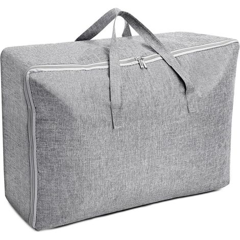 Grand Sac de Rangement 105L, Rangement Sous Lit Pliable Closet Organizer Sac de Rangement pour Couette Imperméable avec Poignées Renforcées pour Édredons Couvertures Oreillers Vestes (1/5)