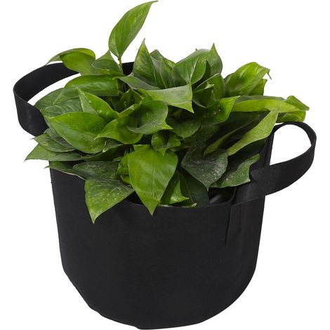 Sac de Culture Aéré pour Plantes et Légumes, Pot de Jardinage 5 Gallons (25x30cm)