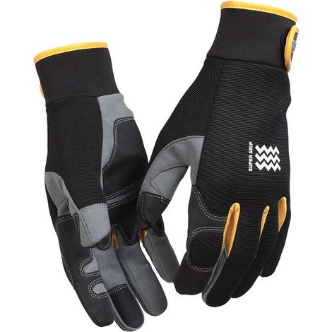 Gants de montage grip BLAKLADER 2244 - Gris clair - 10 (XL) (1/2)