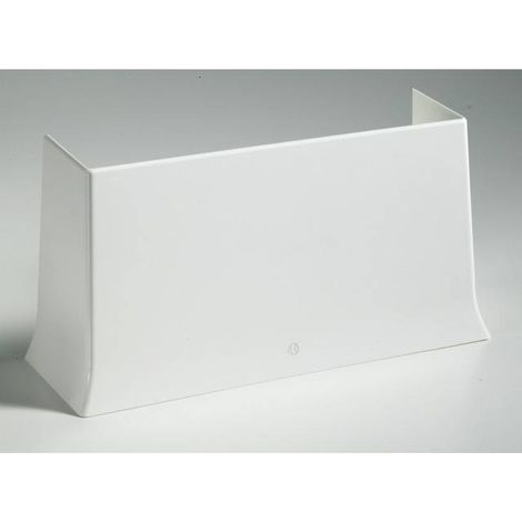 Cornet d'épanouissement bas - Pour 250 x 65 mm - Blanc - Tecnica-GTL - B08714 - IBOCO (1/2)