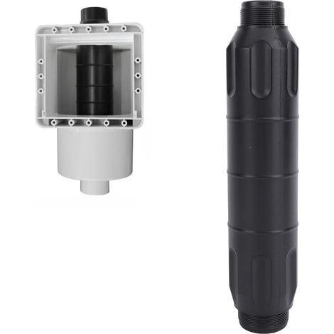Tube de protection pour skimmer de piscine - Filetage extérieur 1/2 pouce et 2 pouces - Installation facile pour antigel (1/5)