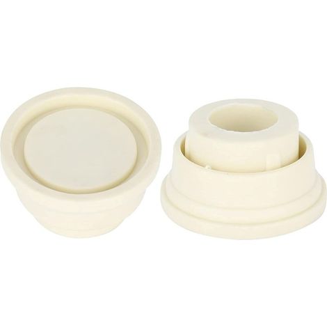 Pare-Chocs en Caoutchouc pour échelle de Piscine, Ensemble de Deux Pare-Chocs d'échelle Blancs pour échelles de Piscine… (1/3)