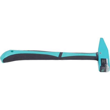 Marteau d'établi en acier carbone 45 manche TPR multifonction marteau de forge pour forgeron ingénieur menuisier taille M (1/5)