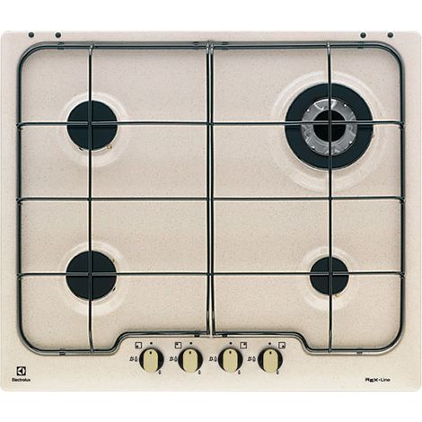 Electrolux Piano Cottura PS640RUV a Gas 4 Fuochi Gas Colore Avena (1/2)