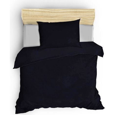 Funda nórdica, funda nórdica, ropa de cama Set Azul oscuro (1/5)