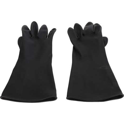paire de gants résistants aux produits chimiques, réutilisables en latex, confortables et protecteurs, pour le travail et la sécurité. Gants longs polyvalents pour l'industrie minière, l'agriculture e (1/5)