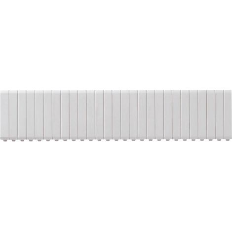 Hager – Obturateur en bande 24 modules – Pour enveloppes vegaD et univers – Matériau plastique – Largeur 430 mm – Hauteur 54 mm