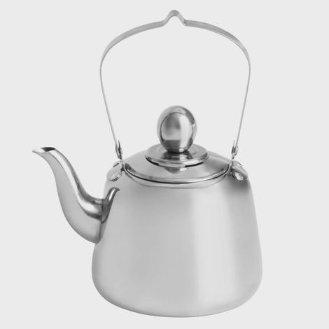 Stainless Steel Kettle, 1L, Camping & Home Use (1/5)