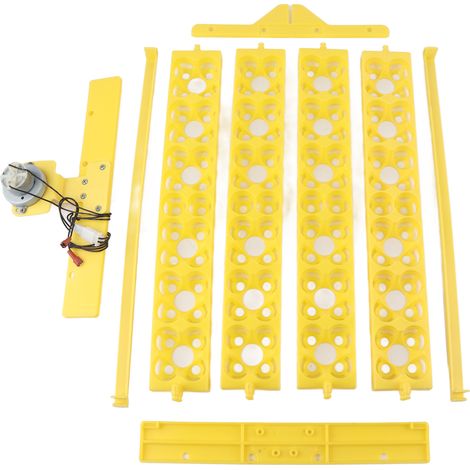 Incubateur à œufs, plateau à œufs petit format (24 œufs), motif fleur à quatre feuilles, retournement automatique, 110 V (1/5)
