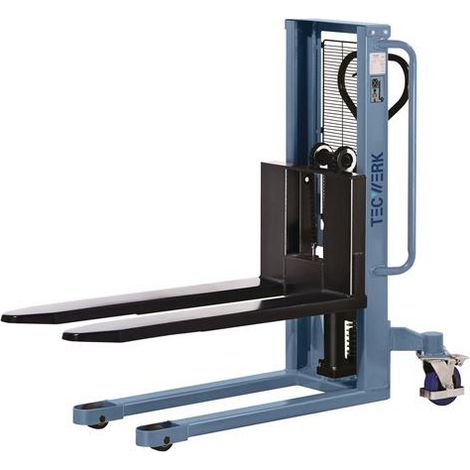 TECWERK Hochhubstapler Trgf.1000kg Gabel-L.1150mm Einfachmast Hubh.900mm handhydr.TW