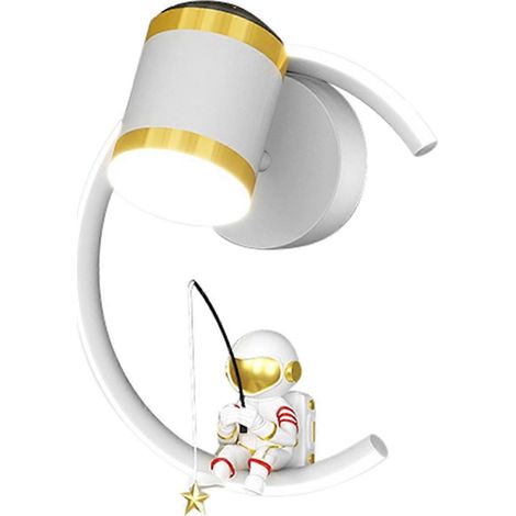 Lampe murale LED astronaute pour enfants, éclairage intérieur --- (1/5)