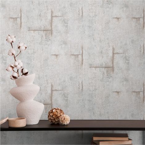 A.S. Creation Vliestapete 10.05 x 0.53 m Livingwalls Beton Tapete Grau 790852 Industrial CosmoLiving by Cosmopolitan (1/5)
