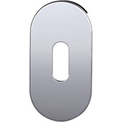 10 x BOCCHETTA OVALE BASSA 28X6X60 INOX SAT F PATENT