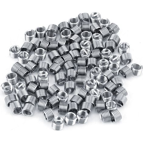 【Gewindeschneiden】 Gewindeeinsätze SS304 M40,71,5D, 100 Stück, für Aluminium, Reparatur, Verstärkung (1/5)