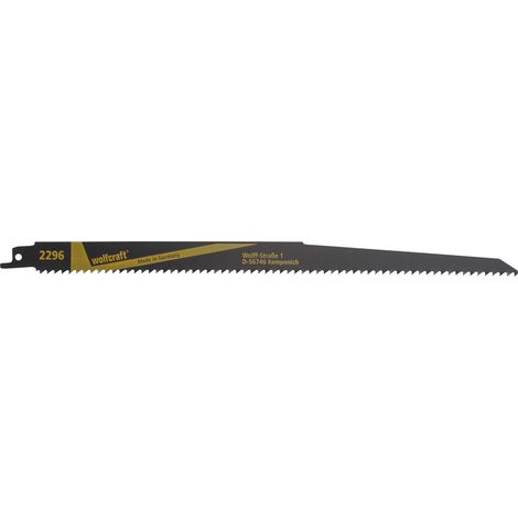 Wolfcraft Säbelsägeblatt-Set 280 mm HCS 2 Stück Sägeblätter & Sägehilfen