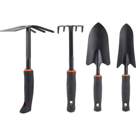 Ensemble d'outils de Jardin 4 pièces, Ensemble d'outils pour Plantes d'intérieur, Outils de Jardinage d'intérieur, Petite Pelle de Jardin, Outils à Main, Pelle à Bordure (1/5)