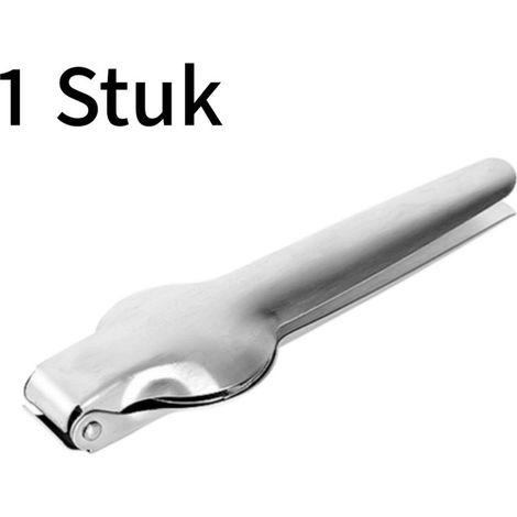 stainless steel 304 chestnut cracker and nut opener with a sturdy, non-slip grip, silver color (1/5)