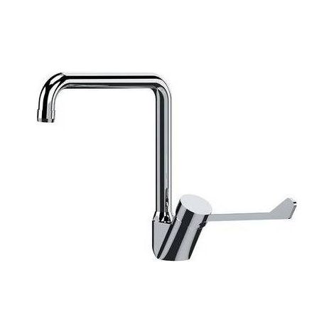 MISCELATORE MONOCOMANDO LAVELLO BOCCA ALTA AD U Misura: Cromo