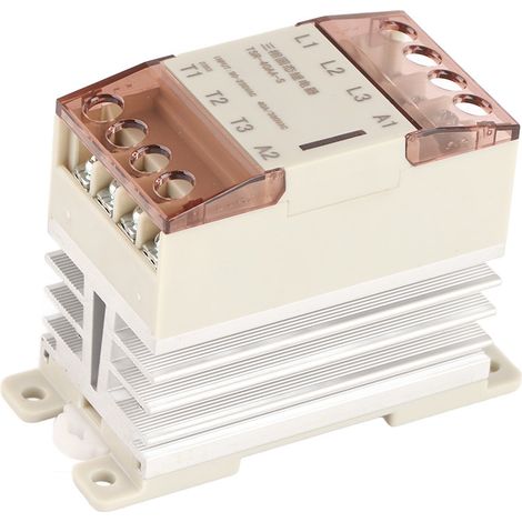 Relais statique (SSR) 90-250 V CA entrée vers 24-380 V CA sortie accessoire pour domotique TSR 40AA S 40A (1/5)