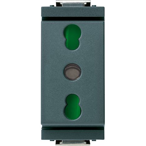 VIMAR - 17033 Prise 2P+T 16A P17/11, grise