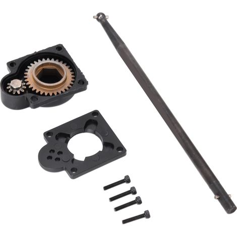 Kit de démarreur électrique, plaque arrière, couvercle arrière et tige de démarreur pour voiture RC HSP Unlimited 1/10 (1/5)