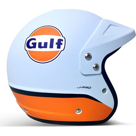 SPARCO Casco GULF J-PRO Open Face – Omologato ECE 22.06, Interno Anallergico - Taglia: L (1/5)