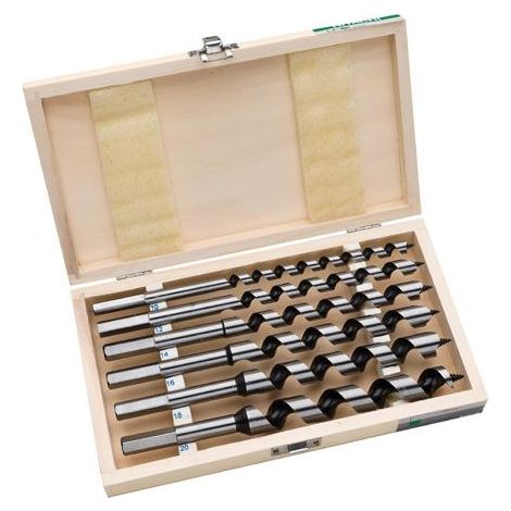 Coffret 6 forets torse bois Ø6/8/10/12/14/16 x L.230/150 emm.cylindrique HIKOKI 781991