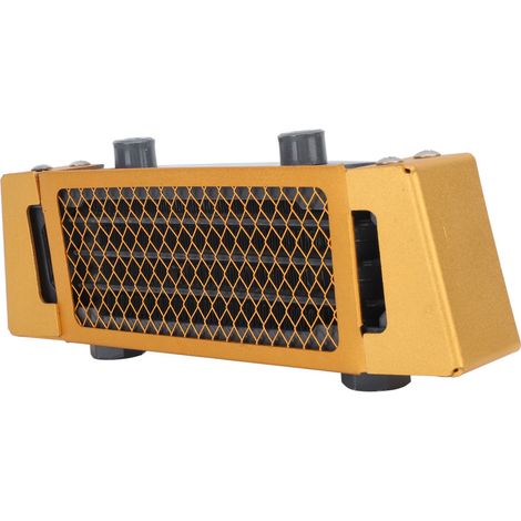 Refroidisseur d'huile moteur en aluminium pour motos, quads et motos tout-terrain de 50 à 250 cm³. Radiateur de refroidissement efficace pour huile moteur. (1/5)