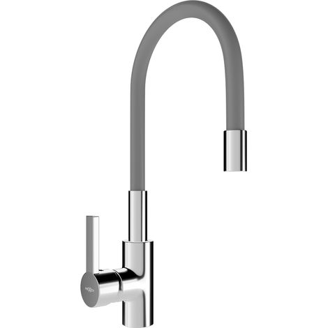 Mexen Flex robinet de cuisine, Chrome/Gris - 670900-06 (1/2)