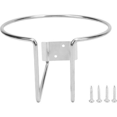 étagère rangement-Porte-gobelet mural en acier inoxydable - Support pour boissons pour bateau, camping-car et véhicule (1/5)