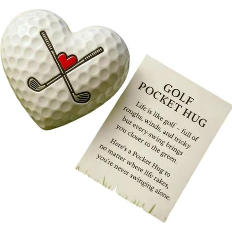 Un regalo di incoraggiamento per gli appassionati di golf, un ciondolo tutto in uno