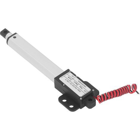 Elektrischer Mikro-Linearantrieb 150 N, mehrfacher Schutz, 75 mm Hub, 12 V, mit Halterung (1/5)