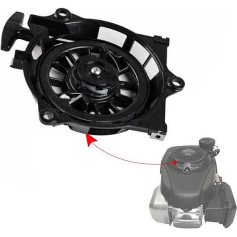 Lanceur à traction 28400Z0M801 GCV135 GCV160 GCV190 GC135 GC160 28400-Z0M-80, démarreur de moteur de tondeuse à gazon de rechange, (1/4)