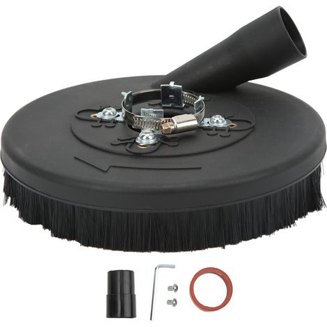 Capot anti-poussière pour meuleuse, brosse souple amovible à bord avant, haute résistance à l'usure, protection pour ponçage et polissage, taille unique, matériau durable. (1/5)