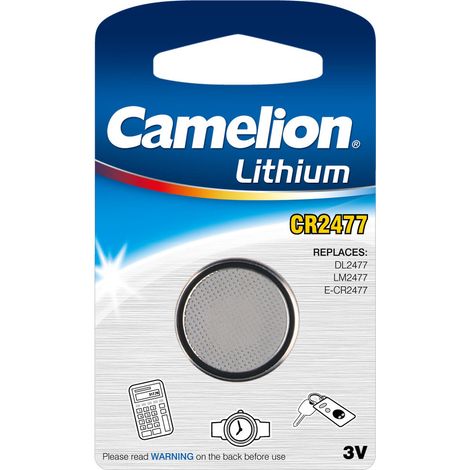 CAMELION Knopfzelle CR2477, 1 St.
