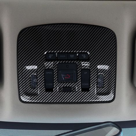 Suitable for 2021 Camry front reading light frame and roof light cover modification, decorative trim, carbon fiber high-end trim (1/4)