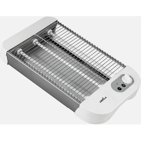 Grille-pain horizontal Cueto blanc 900W 3 tubes quartz (1/2)