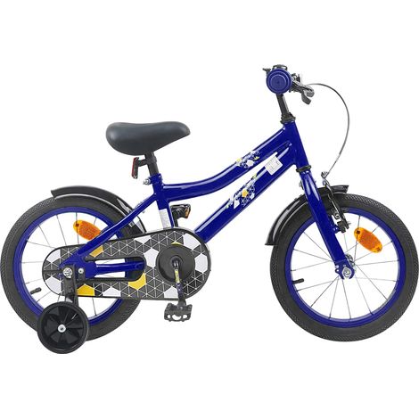 Teenpull – Kinderfahrrad 12 Zoll für 2-4 Jahre alt Dunkelblau (1/5)